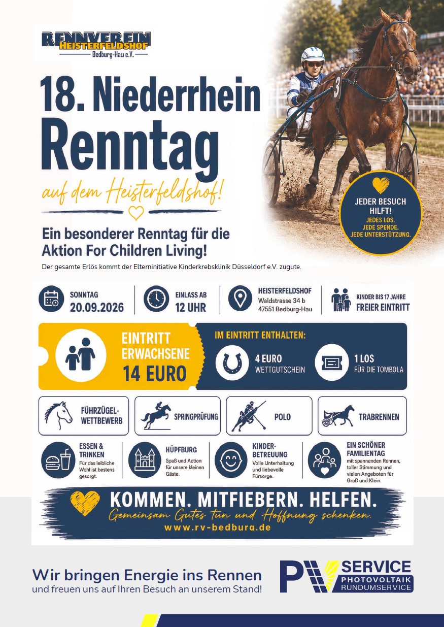 Renntag-Banner